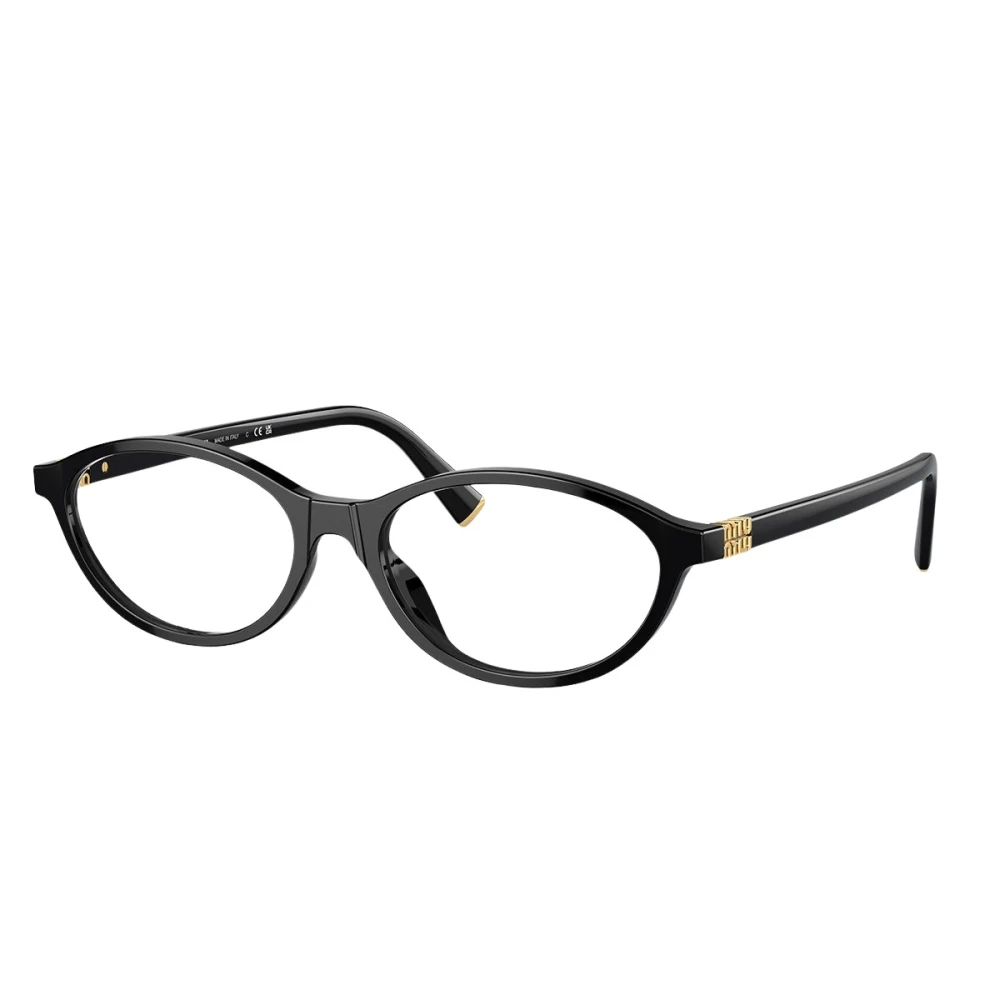 Miu Miu Unisex Zwart Mu09xv Optical Frame