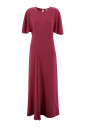 robe-fuchsia-en-cady-avec-fente