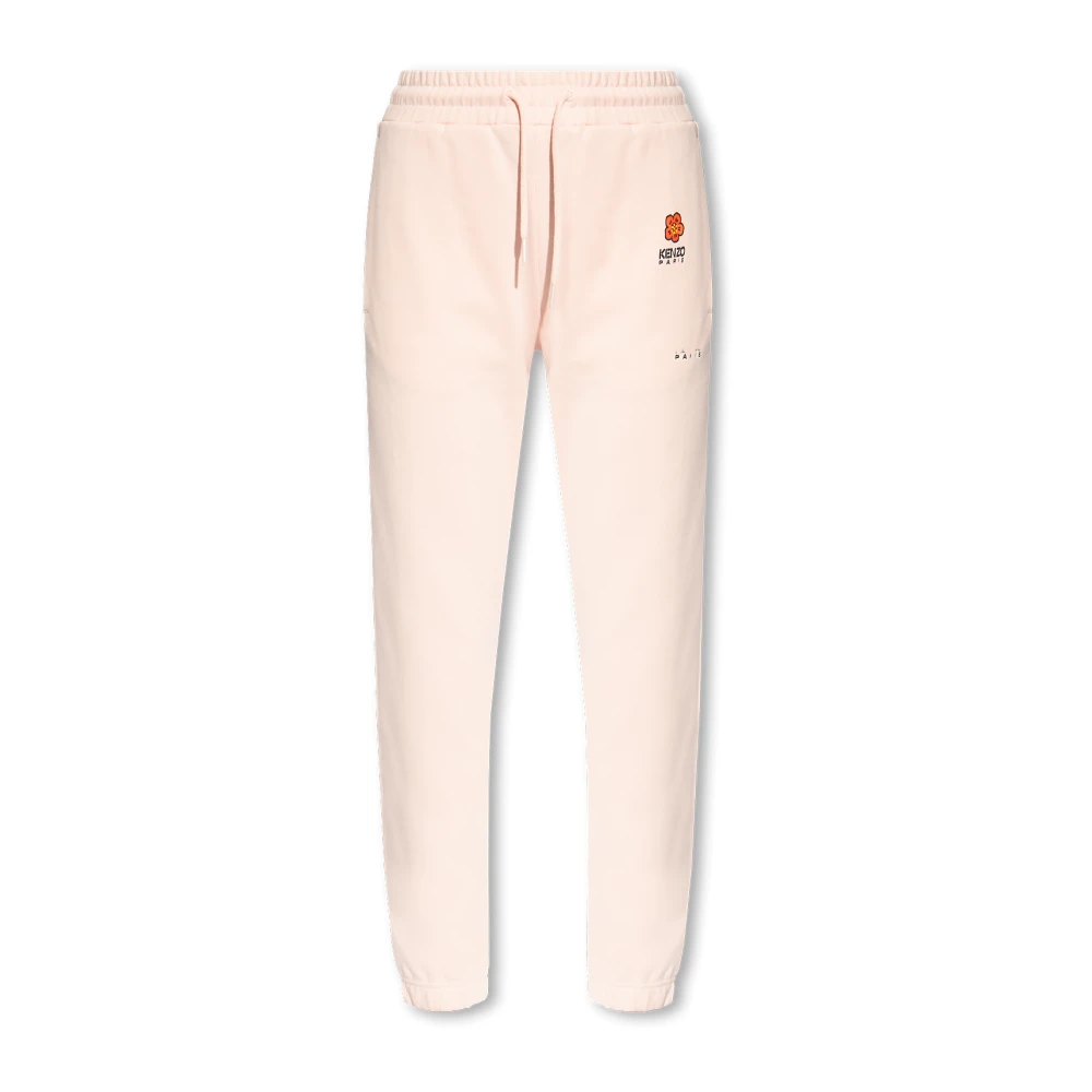 Kenzo Sweatpants met logo Pink Dames