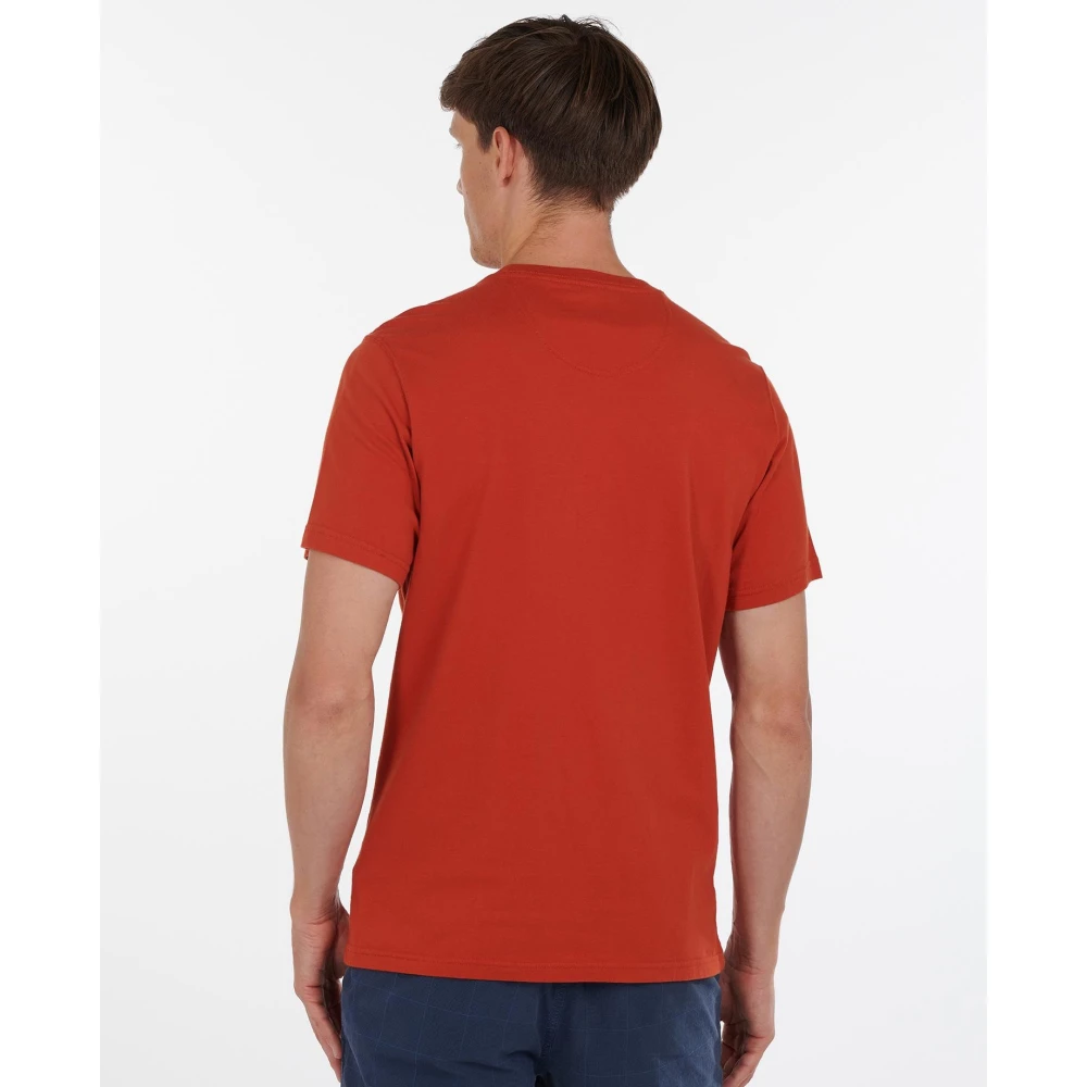 Barbour Essentiële Sports T-Shirt Orange Heren