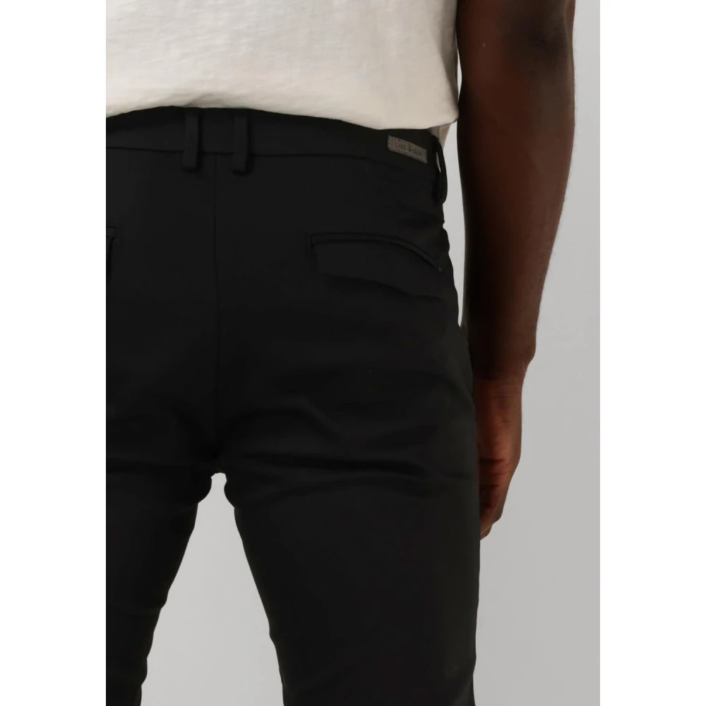 Cast Iron Zwarte Chino Stretch Broek Black Heren