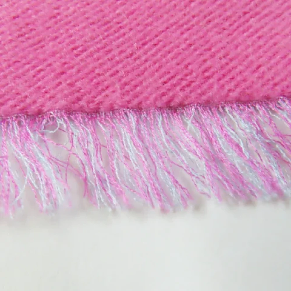 Gucci Vintage Pre-owned Canvas scarves Pink Dames