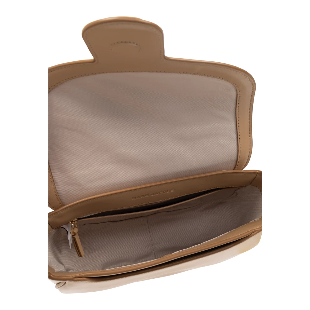 Marc Jacobs The J Marc Saddle Large Beige Dames