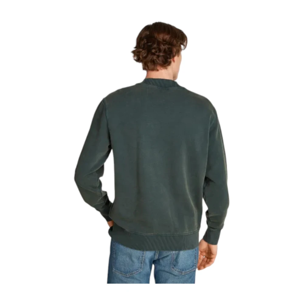 Calvin Klein Stijlvolle Sweatshirt voor Mannen Green Heren