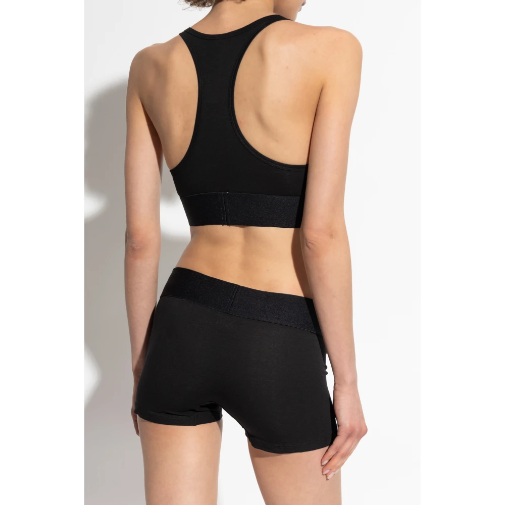 Diesel Twee-pack boxershorts Black Dames