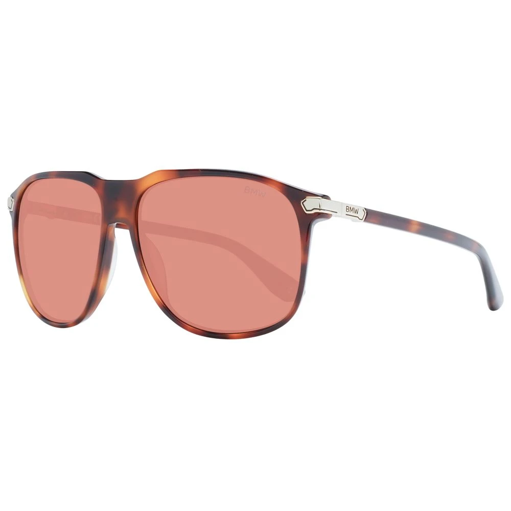 Bmw Unisex Brown Sunglasses, One Size, Aviator Sunglasses