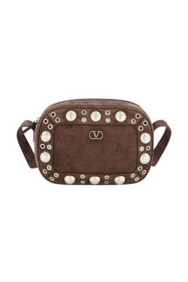 Nellcôte Suede Crossbody Bag