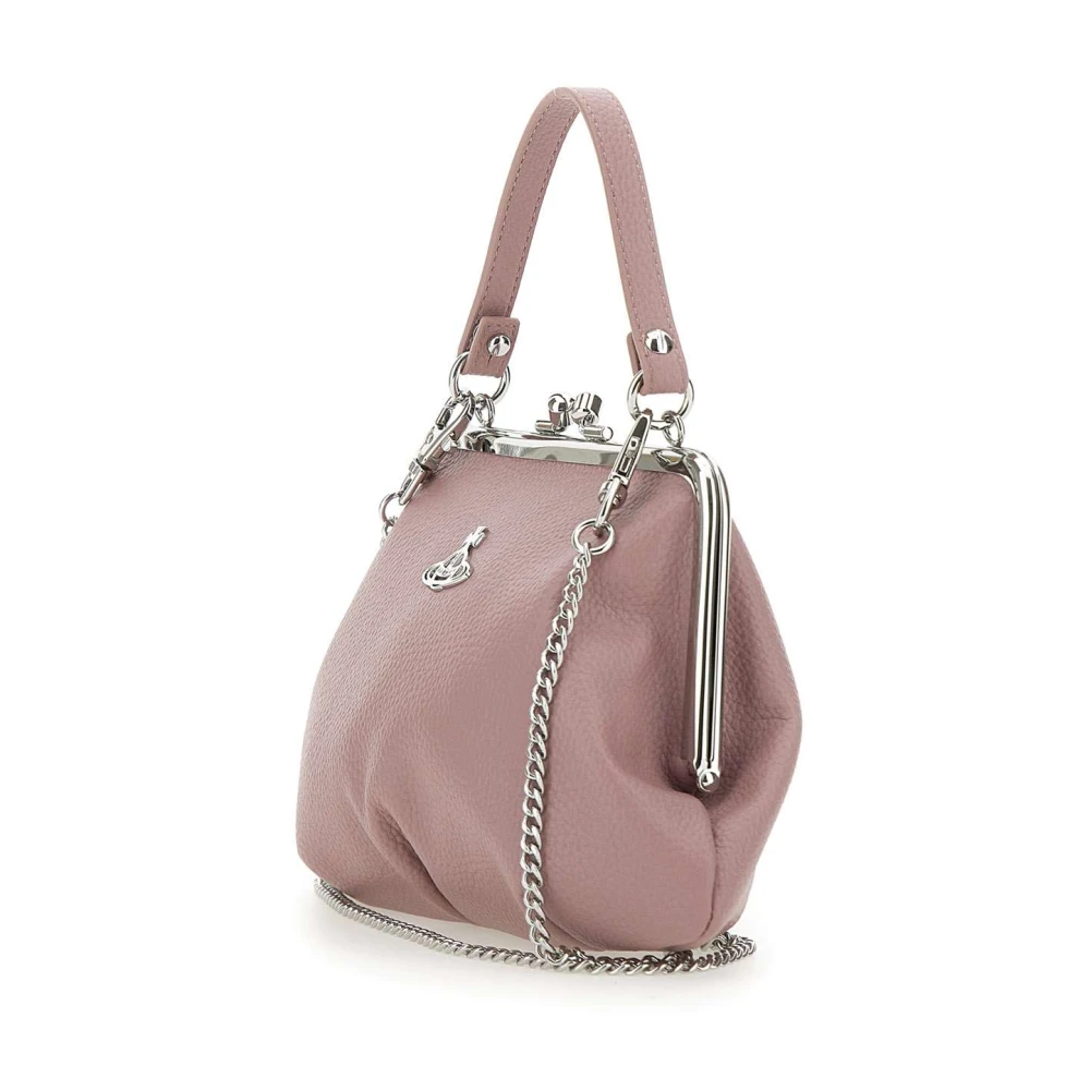 Vivienne Westwood Roze Granny Frame Portemonnee Handtas Pink Dames