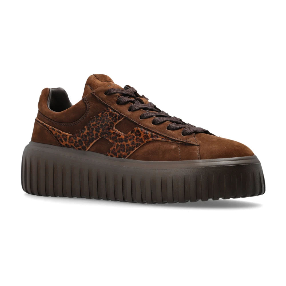 Hogan H-Stripes Platform Sneakers