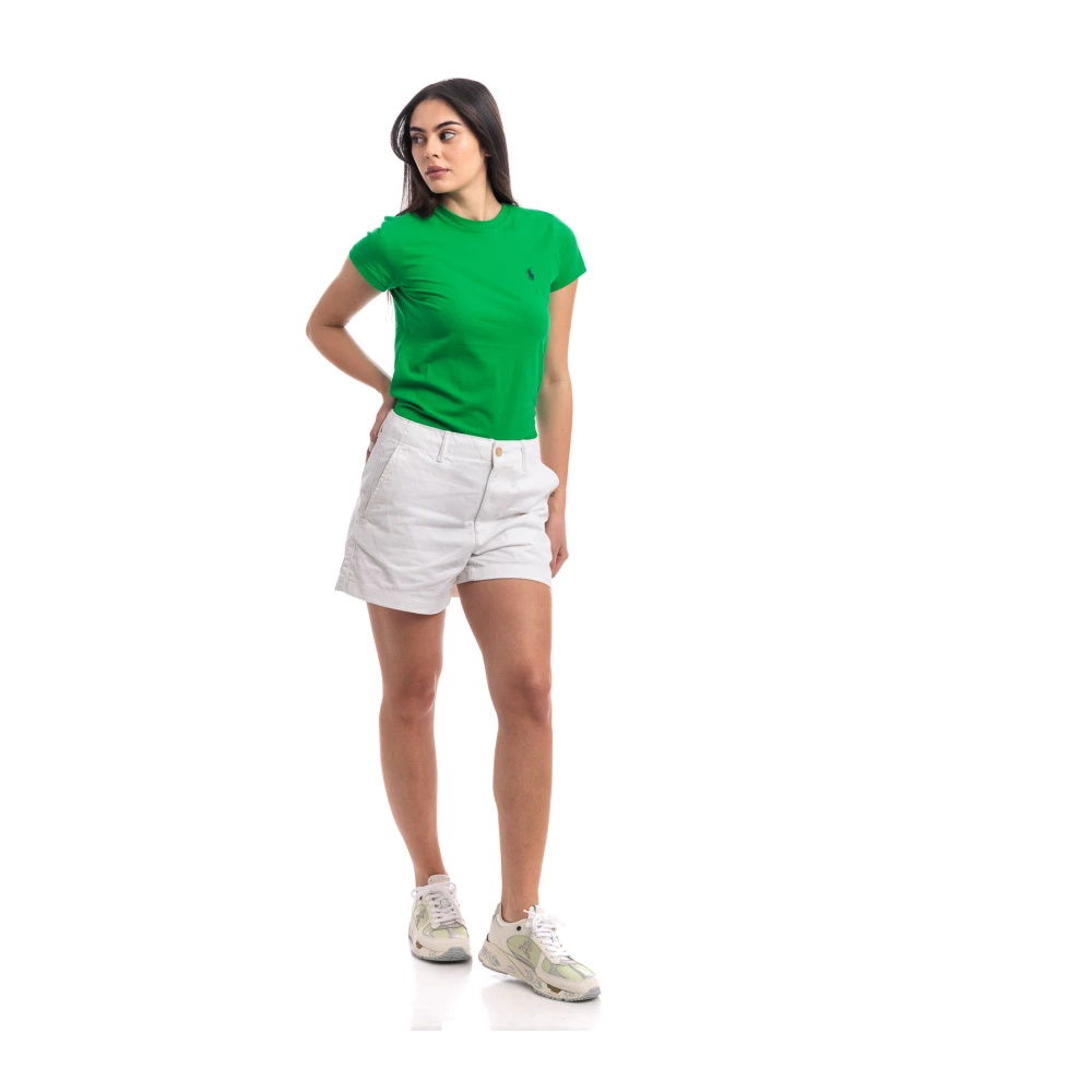 Polo Ralph Lauren Stijlvolle Bermuda Shorts voor Mannen White Dames