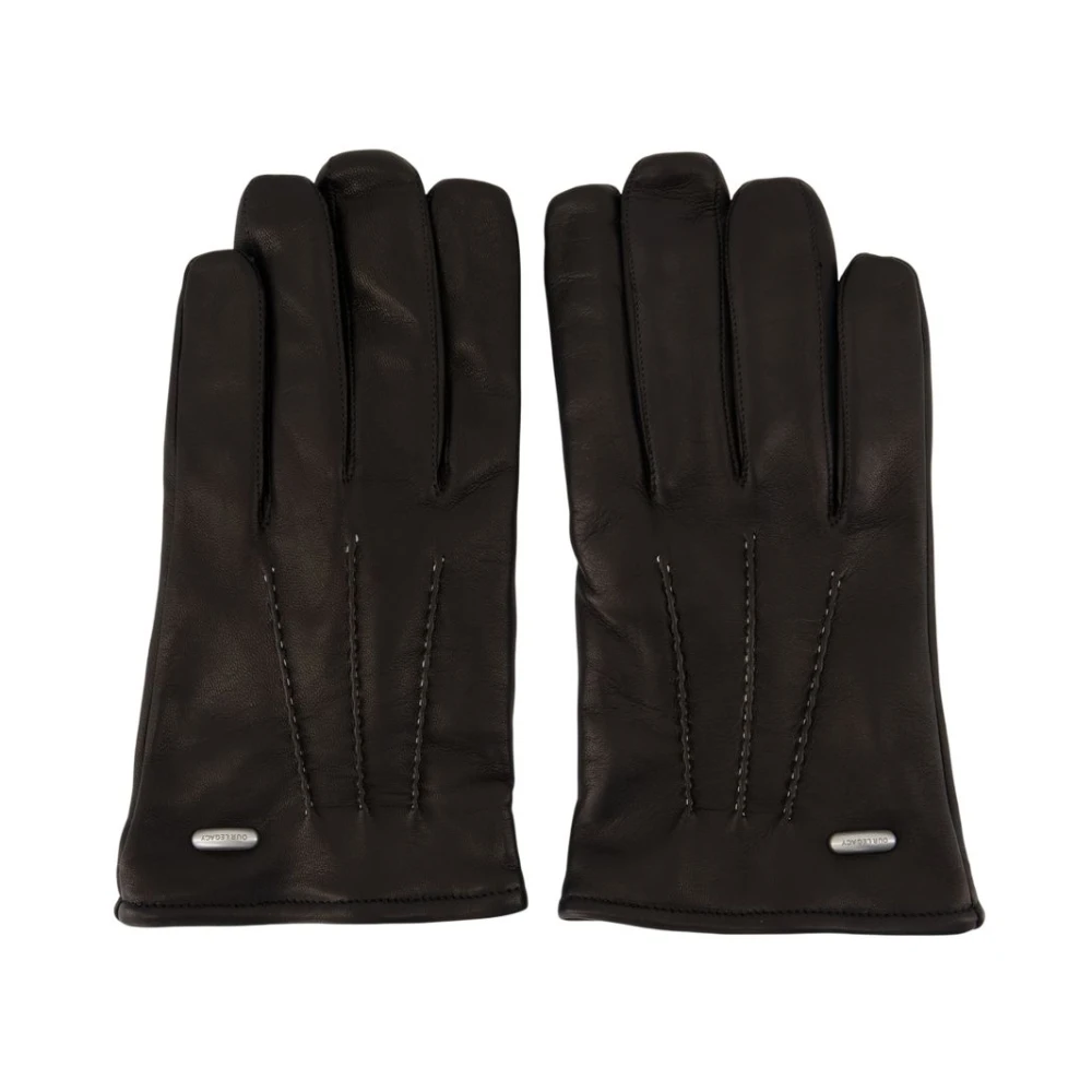 Our Legacy Black Leather Gloves - Classic Style - Female - Gloves - Black - S - Accessories