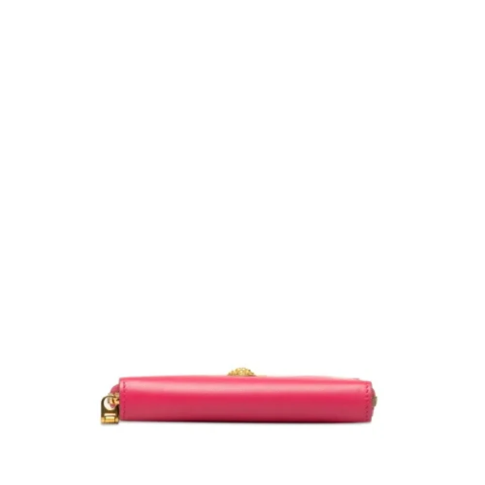 Versace Pre-owned Leather wallets Pink Dames