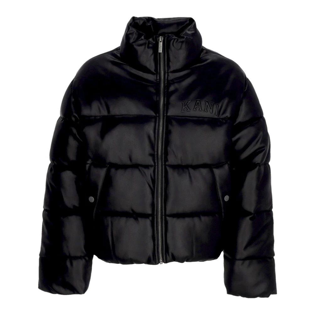 Karl Kani Korte donsjack met crop snit Black Dames