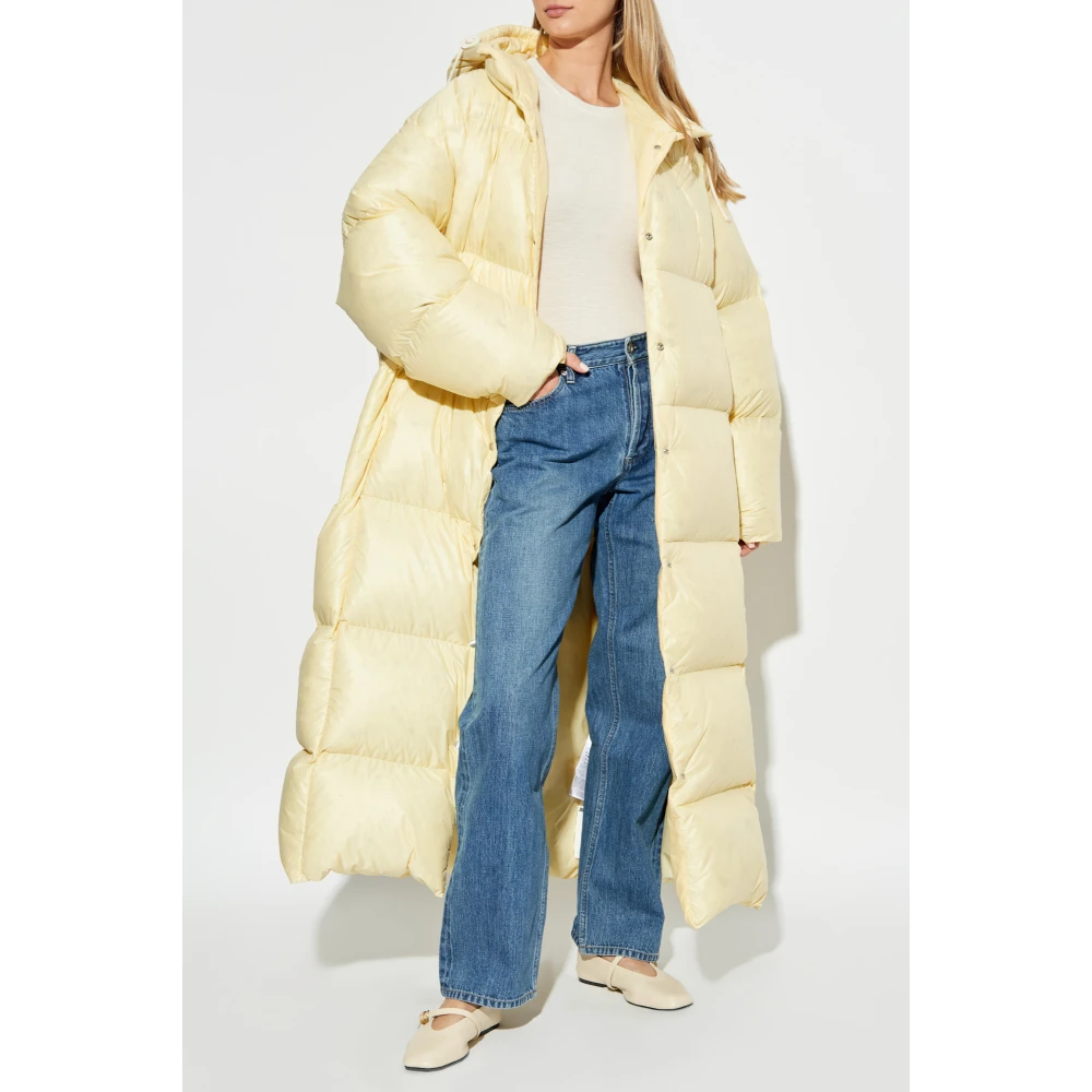 Jil Sander Donsjas Yellow Dames