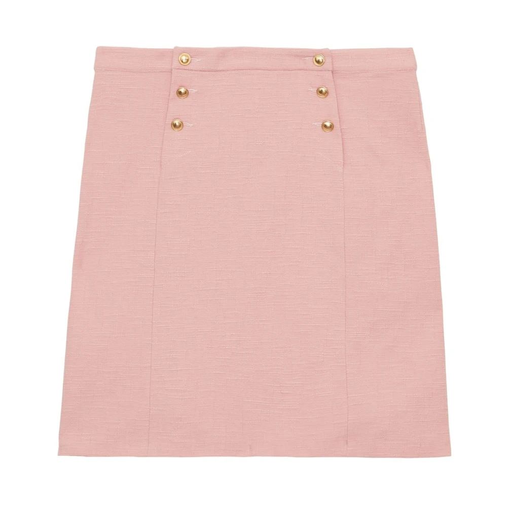 Ines De La Fressange Paris Edmonde katoenen rok Pink Dames