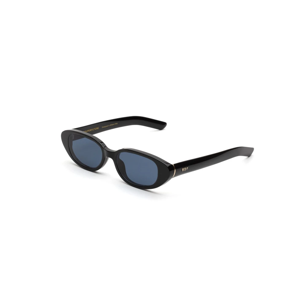 Retrosuperfuture Unisex Black Vega Qq7 Sunglasses