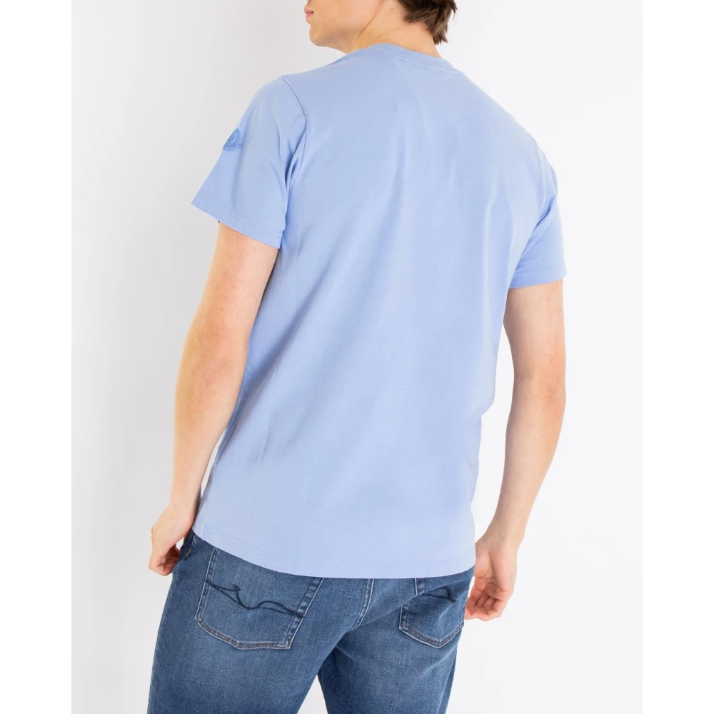 Moncler Heren T-Shirt Blauw Blue Heren
