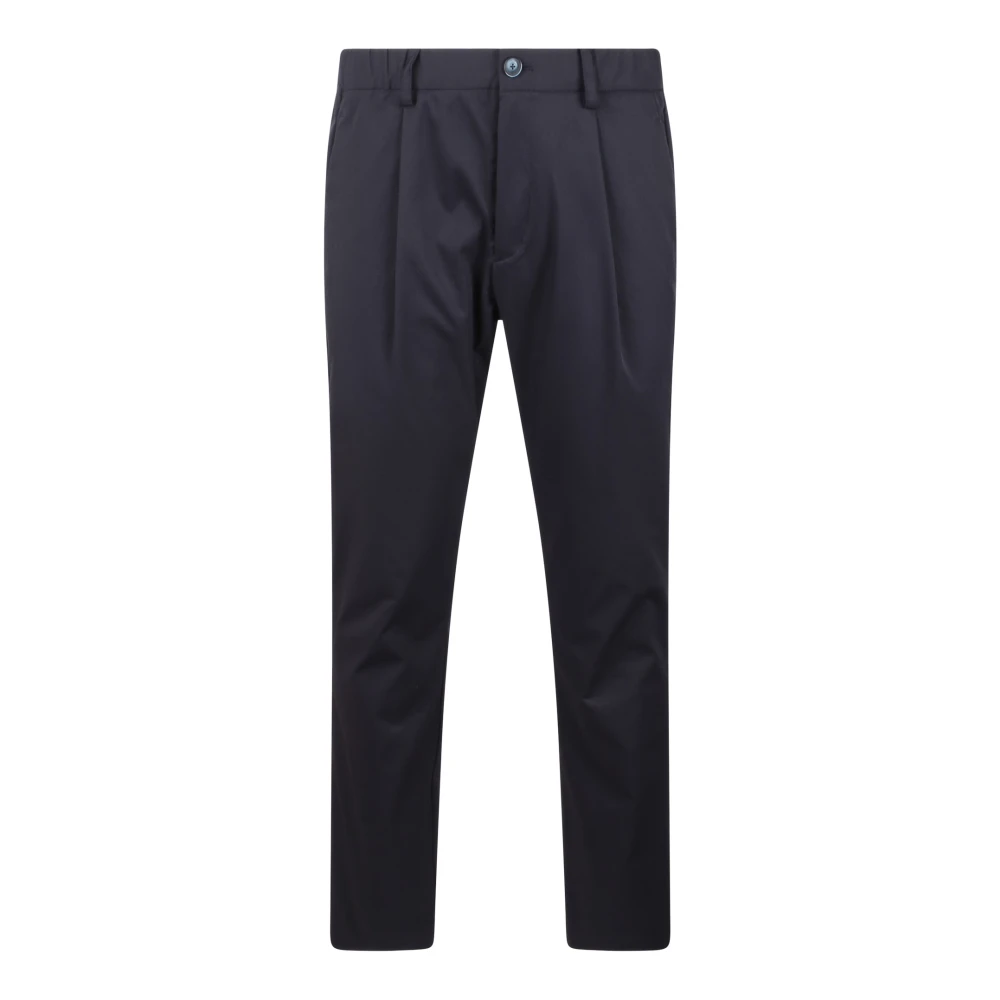 Herno Lichtgewicht Scuba Broek met Zakken Blue Heren