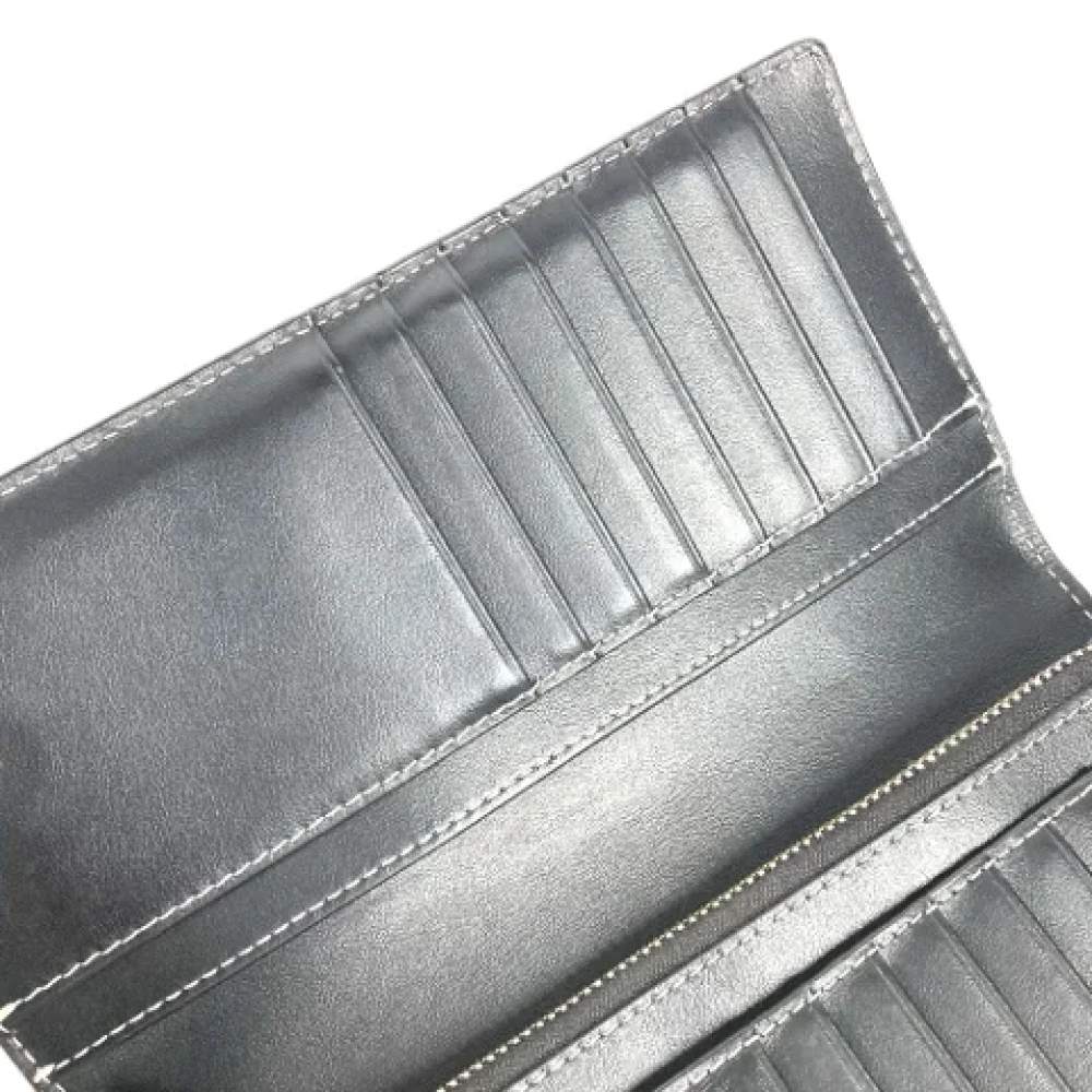 Burberry Vintage Pre-owned Leather wallets Brown Dames