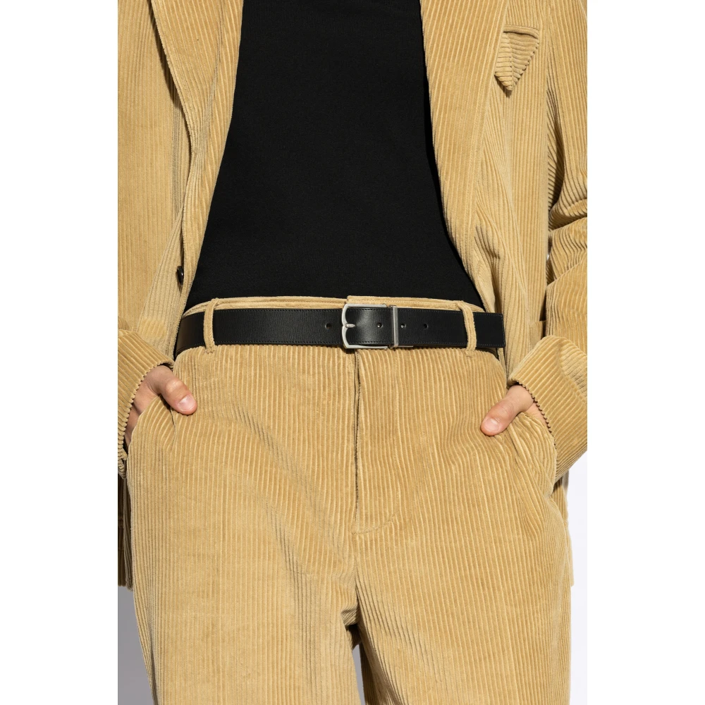 Bally Dubbelzijdige Riem Black Heren