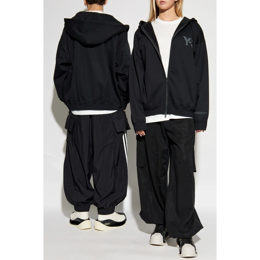 Y-3 T-shirt met bedrukt logo White Heren