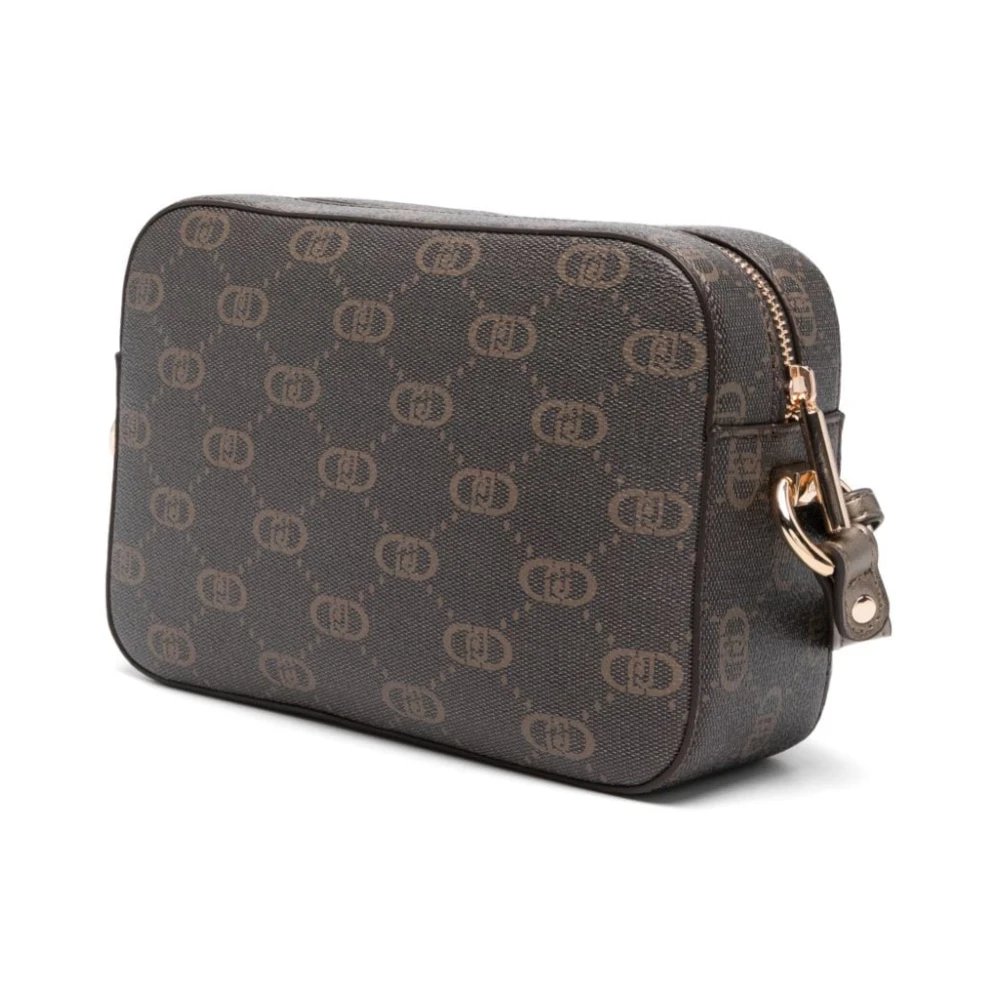 Liu Jo Bruine Eco Leren Logotas Brown Dames