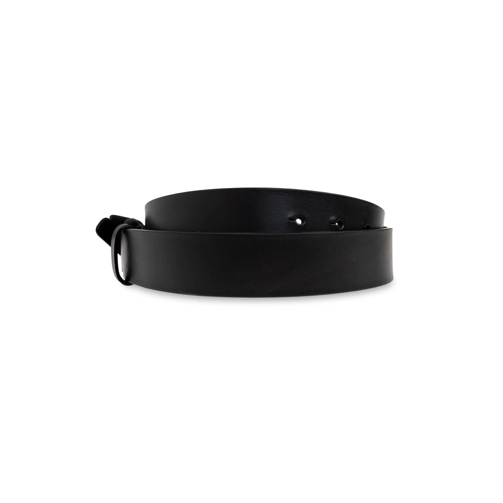Dsquared2 Leren riem Black Heren