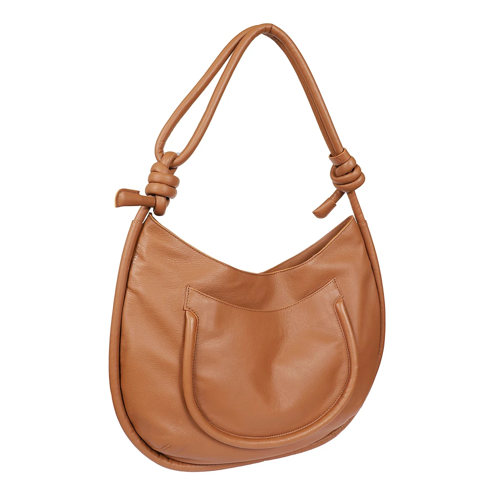 Zanellato Beige leren knoop tas Brown Dames
