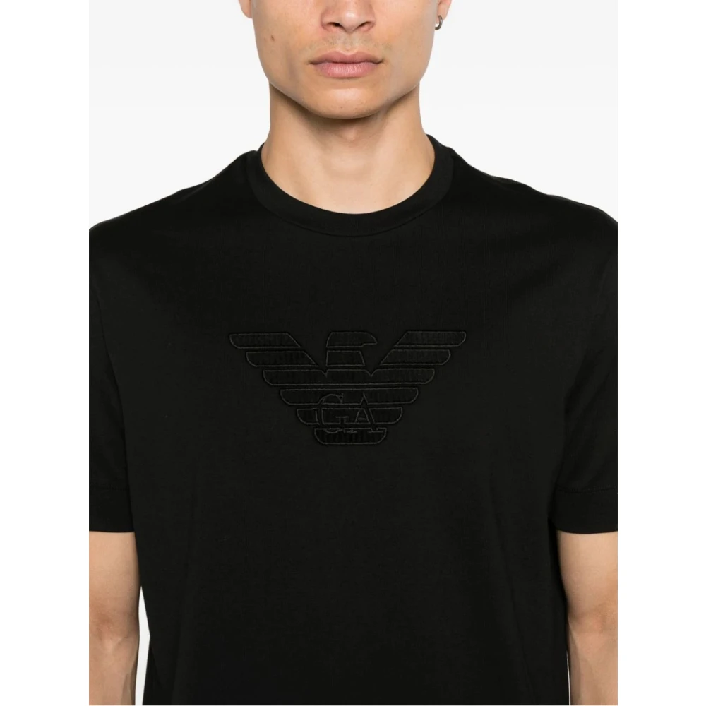 Emporio Armani Stijlvolle T-Shirt Collectie Black Heren