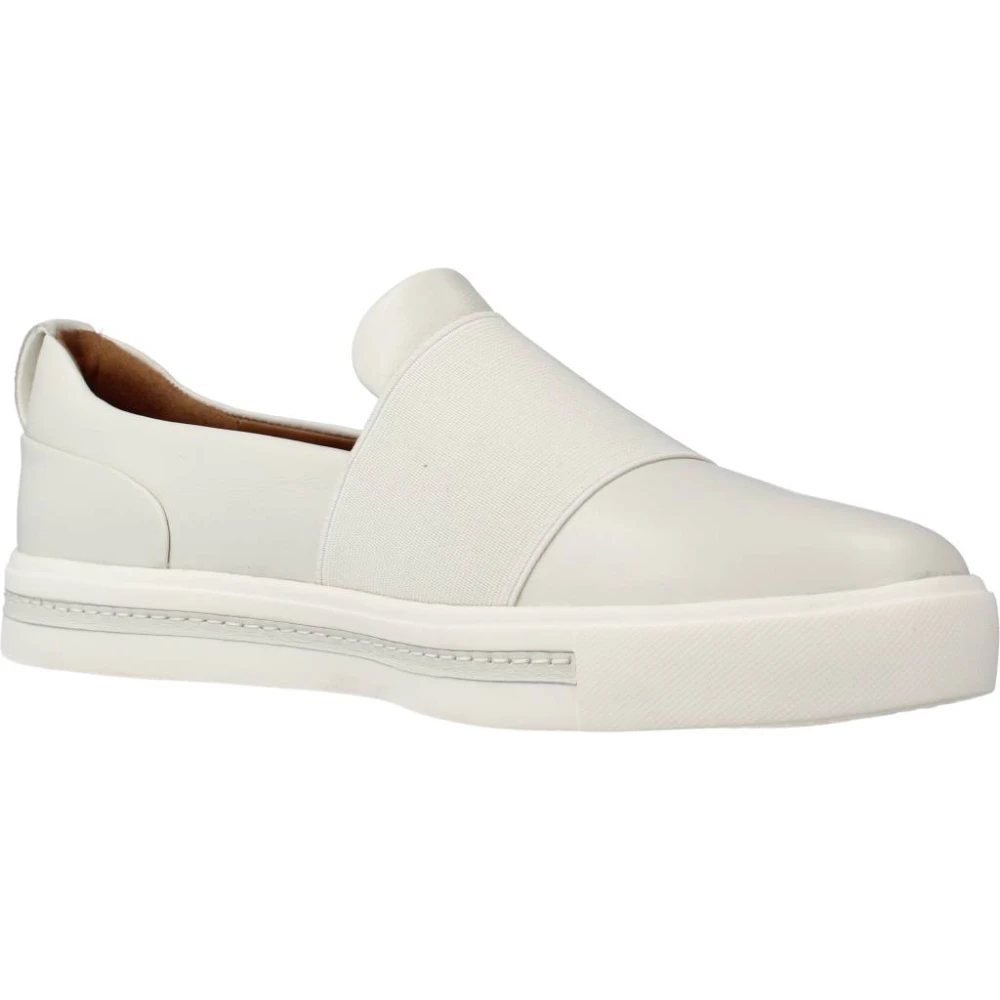 Clarks Loafers White Dames