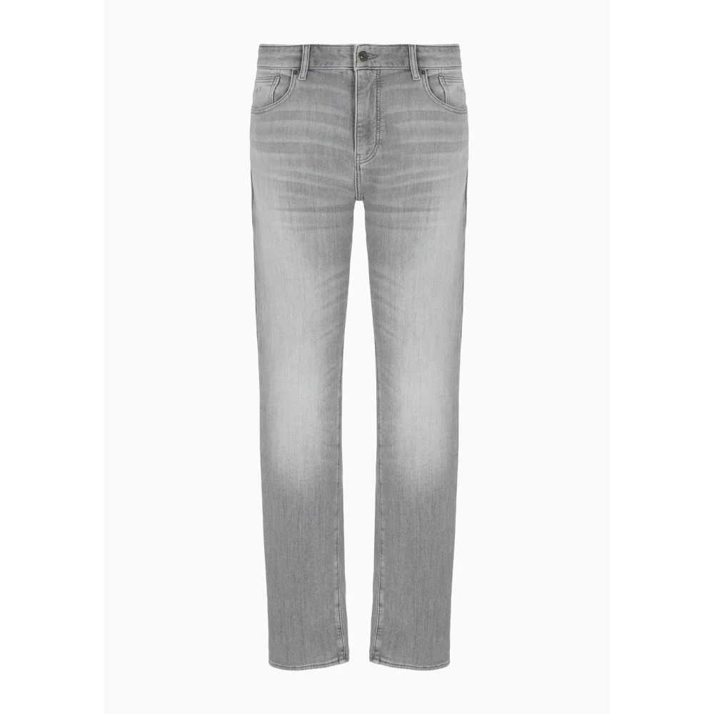 Armani Exchange Grijze Jeans voor Stijlvolle Look Gray Heren