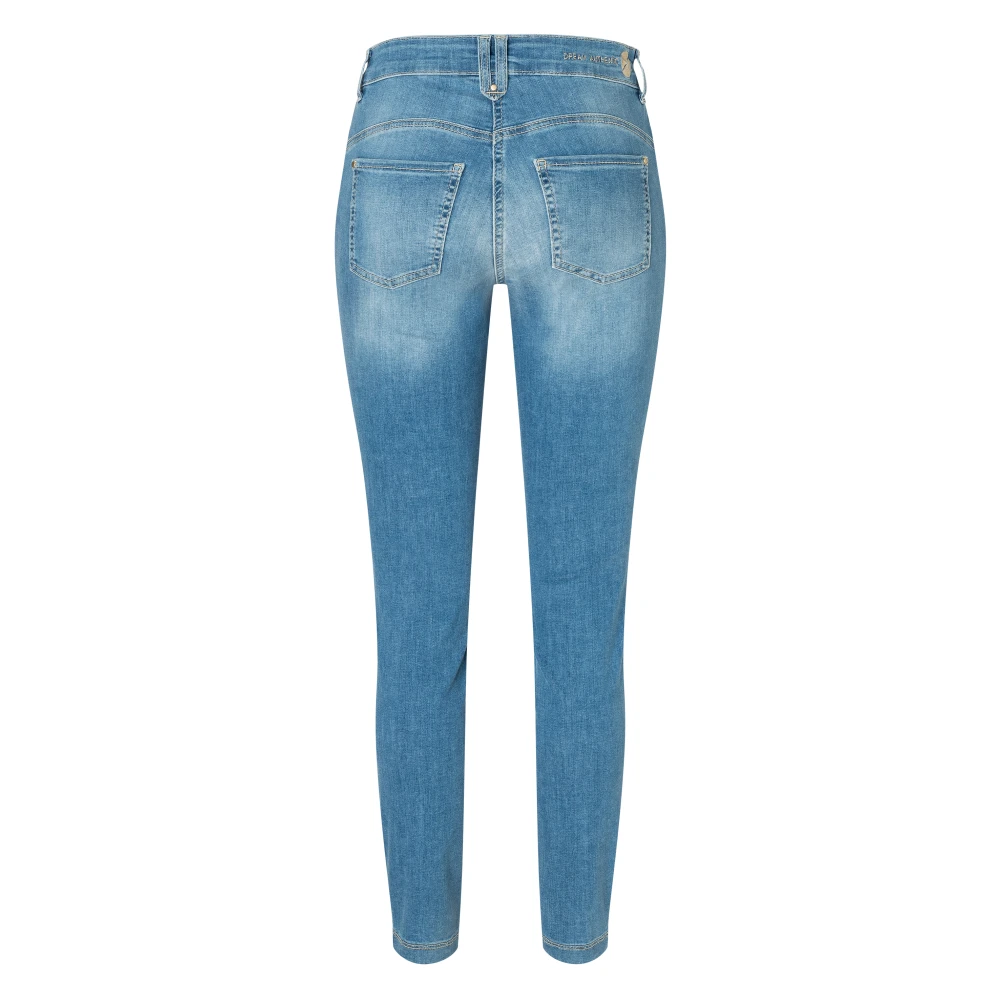 MAC Droom Skinny Authentieke Jeans Blue Dames