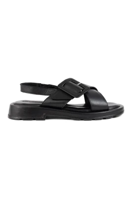 Flata öppna sandaler