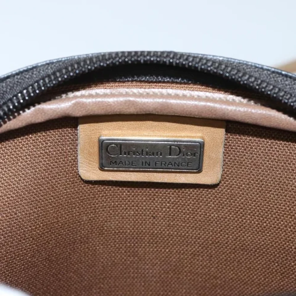 Dior Vintage Pre-owned Canvas dior-bags Black Dames
