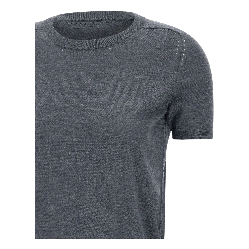 Liu Jo Merino Wol Grijs Sweater Gray Dames