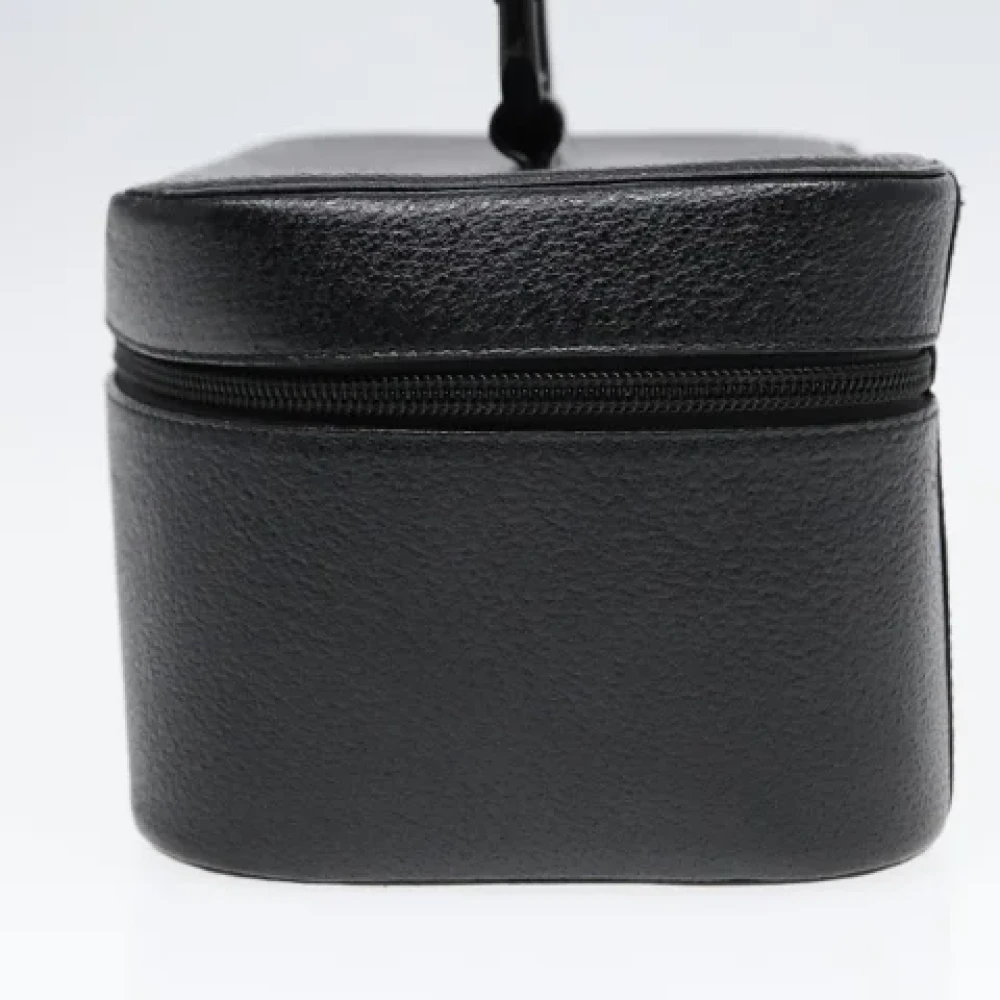 Gucci Vintage Pre-owned Leather pouches Black Dames