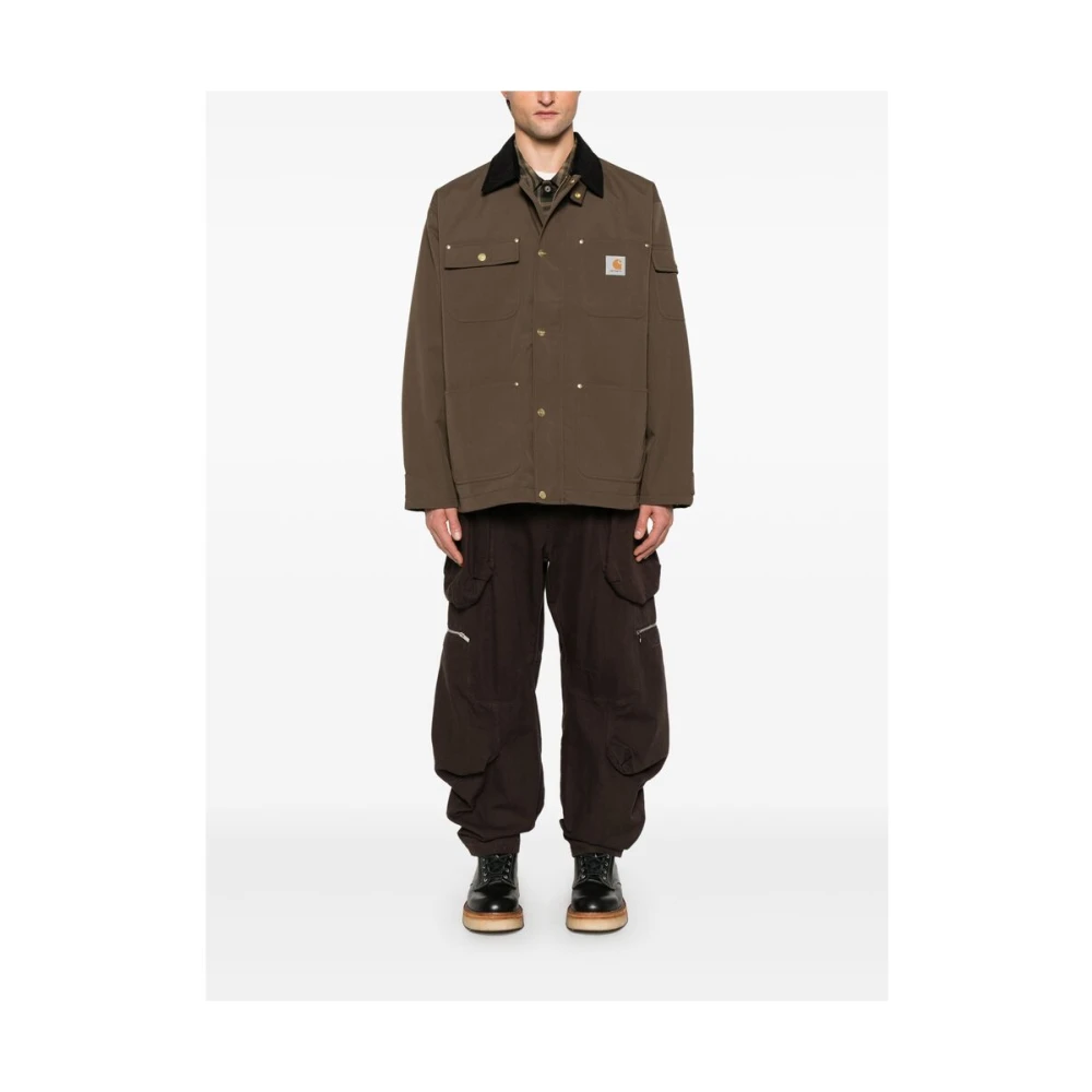 Carhartt WIP Sepia Bruin Utility Jack Brown Heren