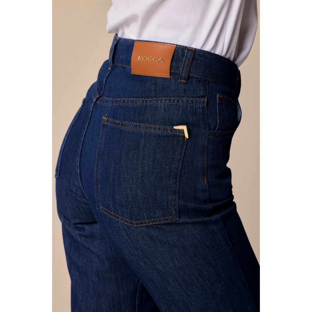 Kocca Flared Jeans Blue Dames