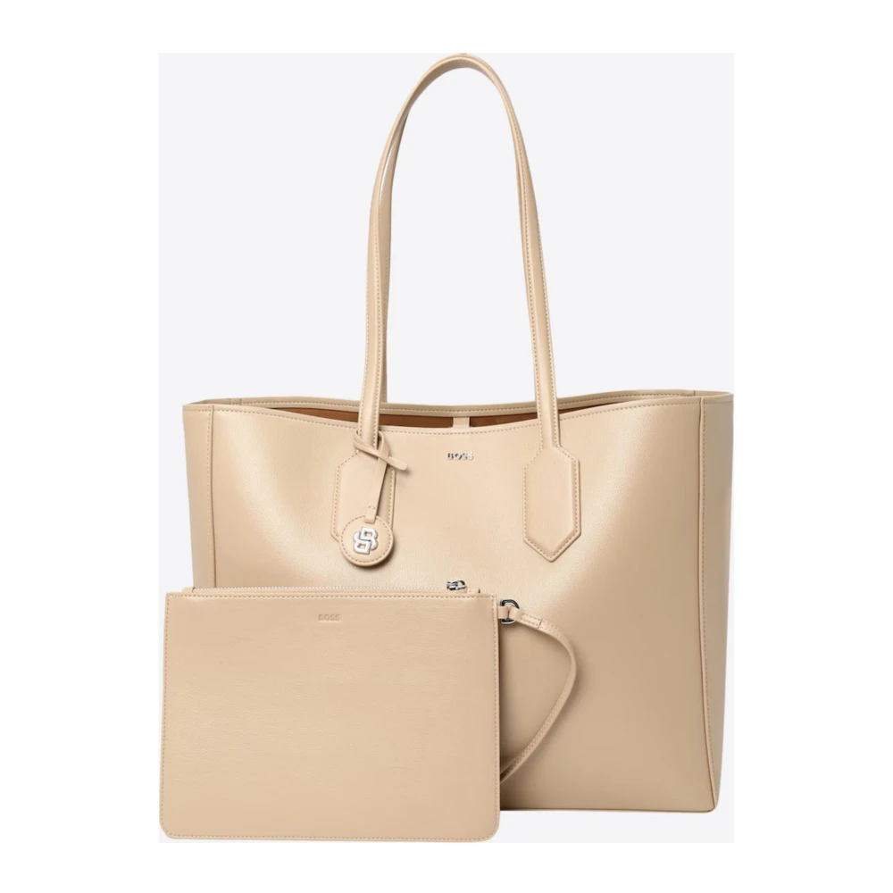 Hugo Boss Liriel Shopper voor vrouwen Beige Dames