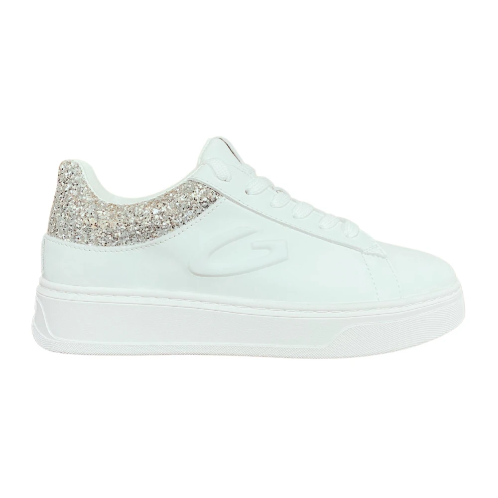 Alberto Guardiani Witte lage sneakers Dames Schoenen