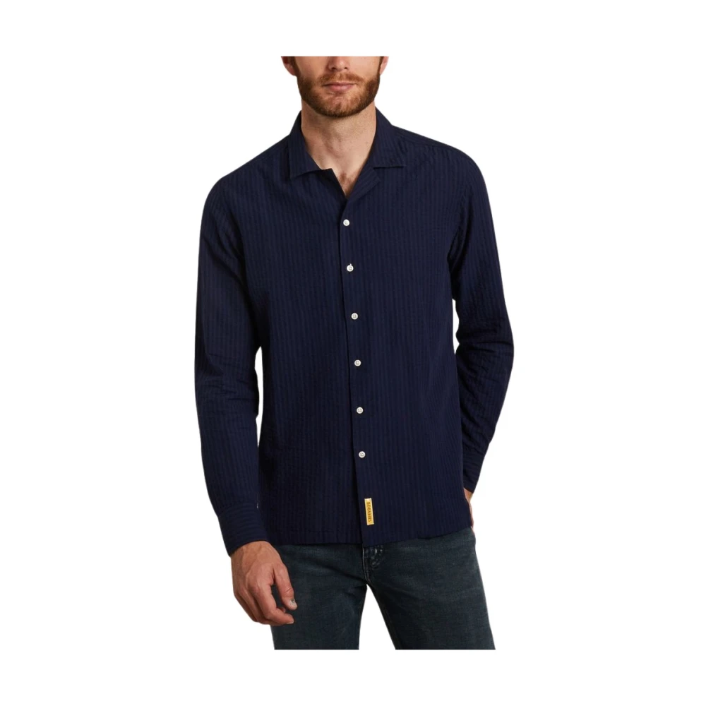 B.D Baggies Casual Shirts Blue, Herr