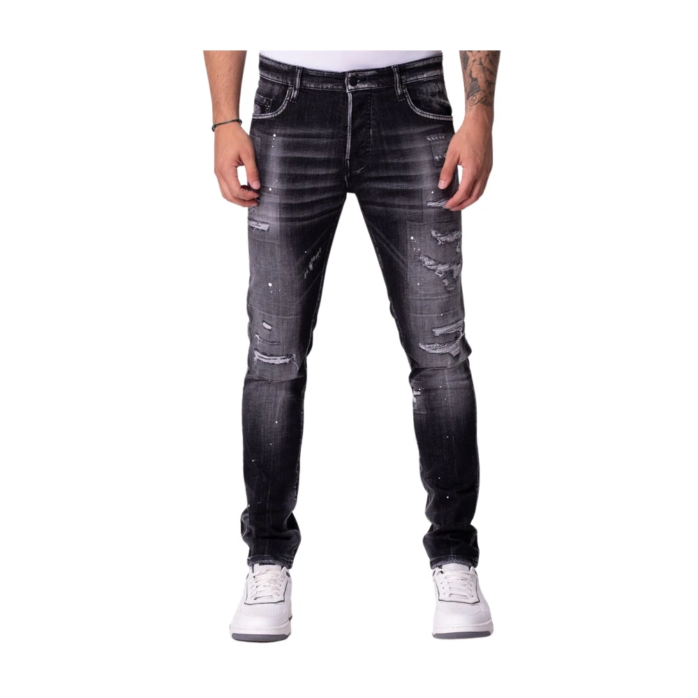 My Brand Slim-Fit Jeans voor Moderne Man Black Heren