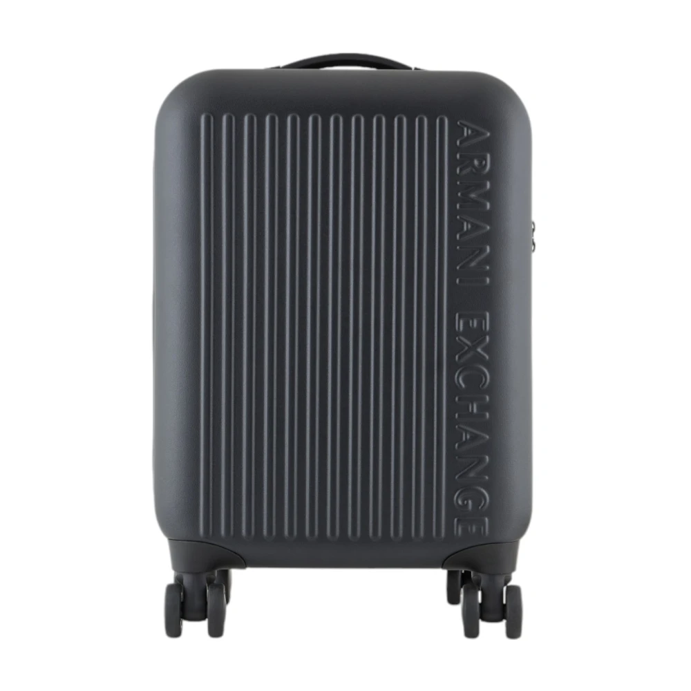 Armani Exchange Men's Black Spring/Summer Luggage Collection