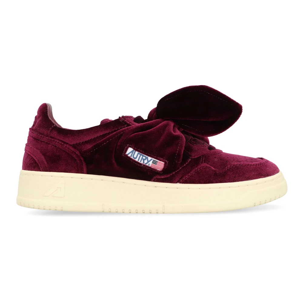 Autry Medalist Low Bow Dames Schoenen Rood