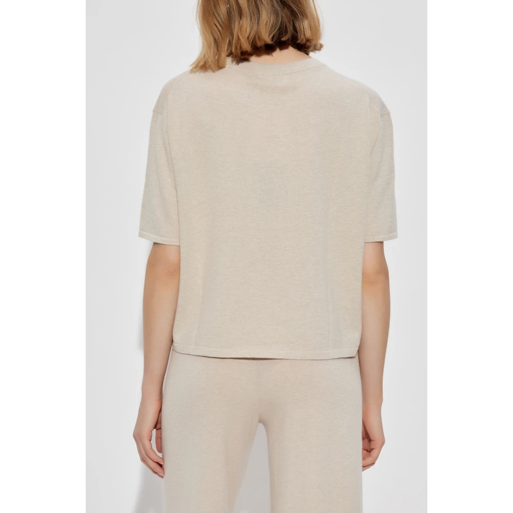 Lisa Yang T-shirt Rubie Beige Dames
