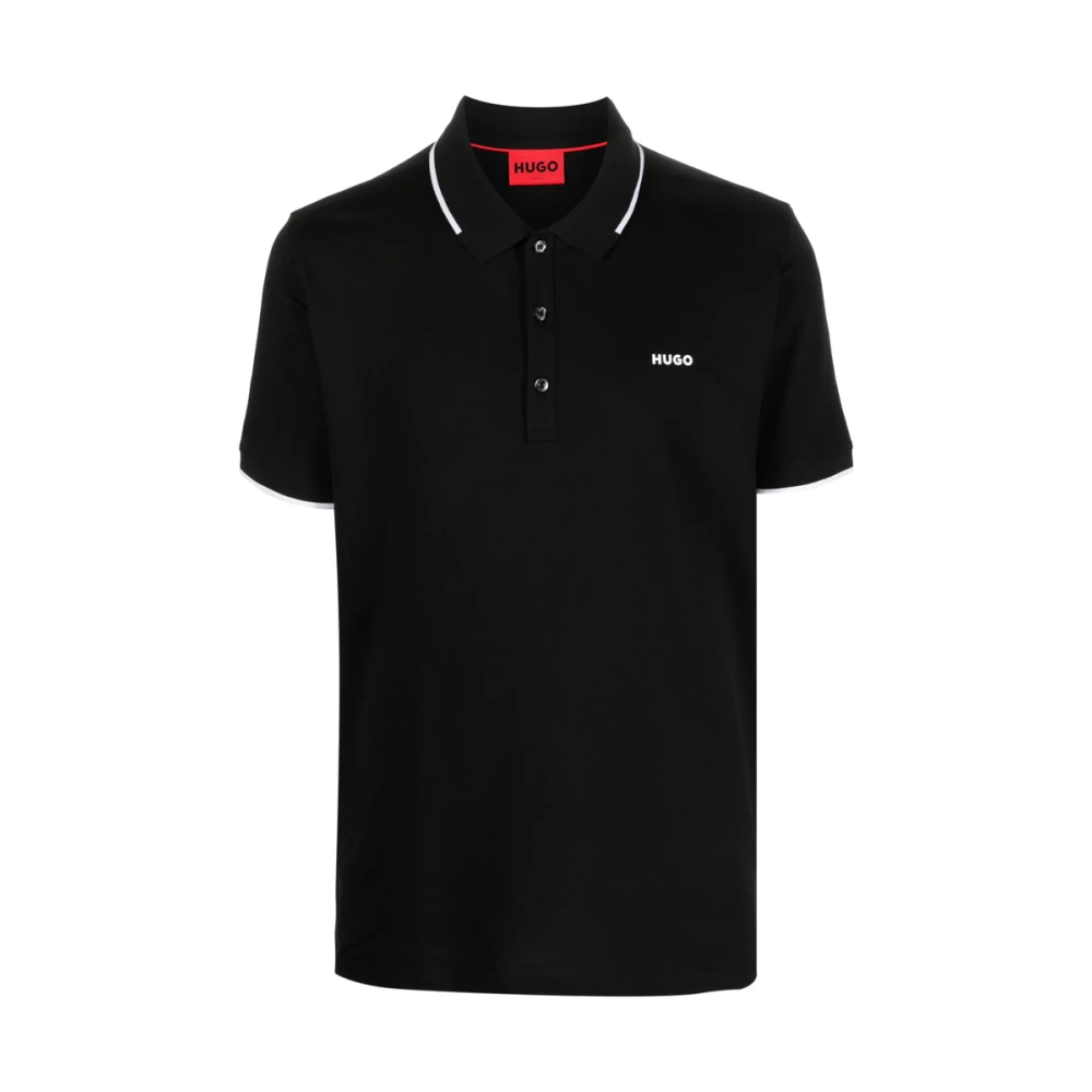Hugo - Tops > Polo Shirts - Black - Hugo - Modalova