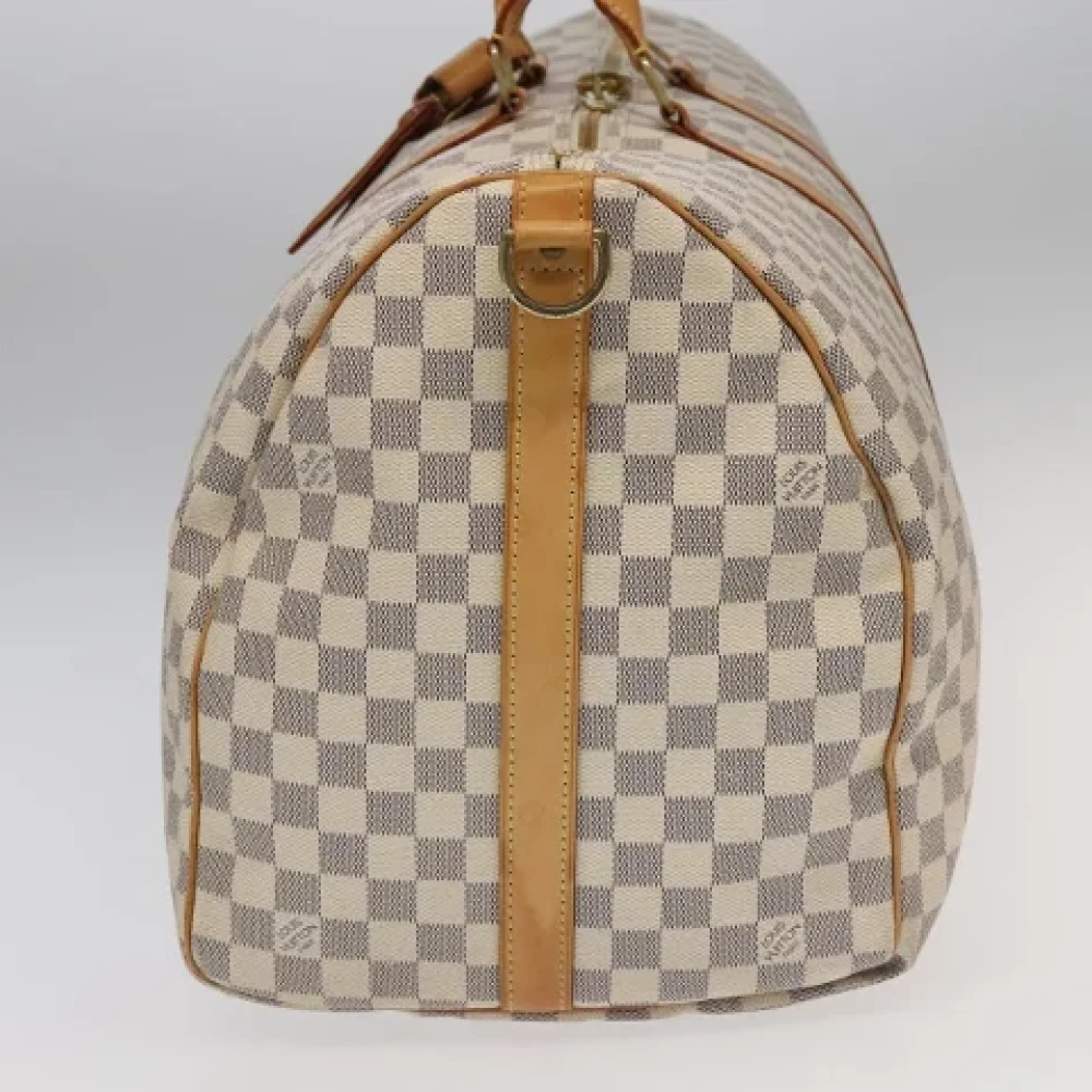 Louis Vuitton Vintage Pre-owned Canvas louis-vuitton-bags White Dames