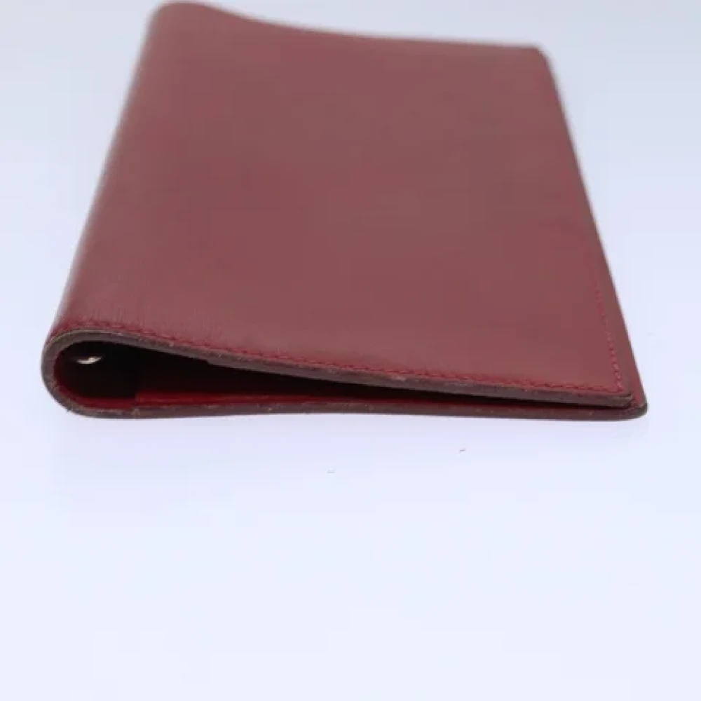 Hermès Vintage Pre-owned Leather home-office Red Dames