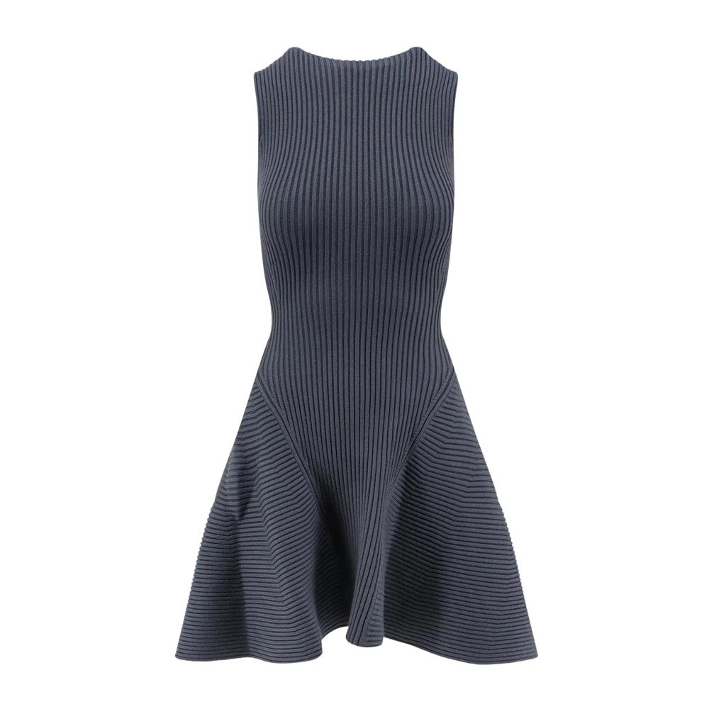 Alaïa Donna Grigio - Abito In Maglia Skater - Dresses - S