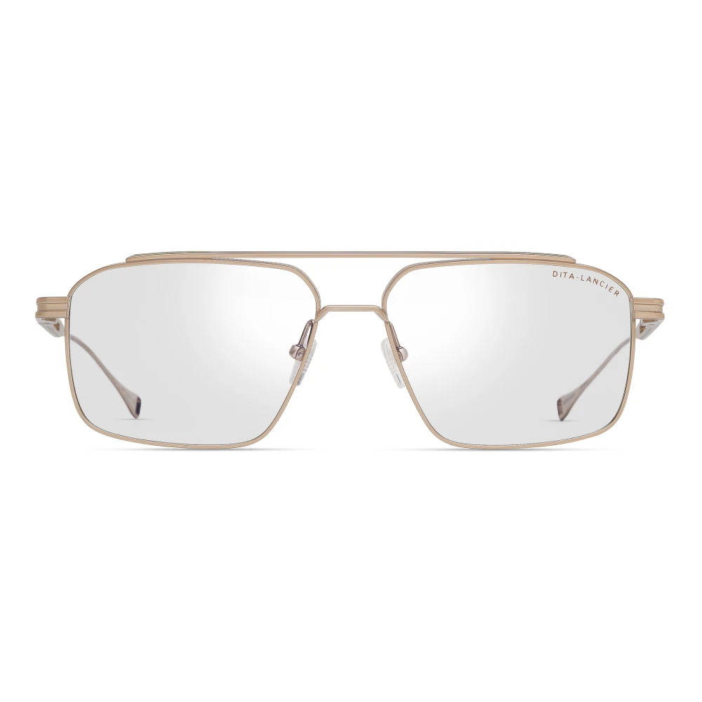 Dita Yellow Glasses, Male, 58 Mm, Lancier Lsa-134 Eyeglasses